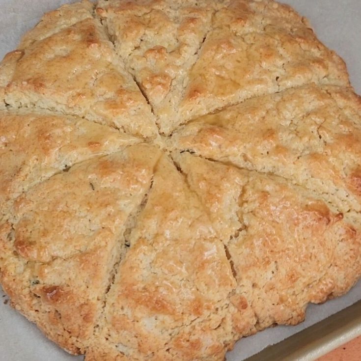 Lemon Thyme Scones with Lemon Curd